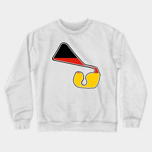 Sachsenring [flag] Crewneck Sweatshirt by sednoid